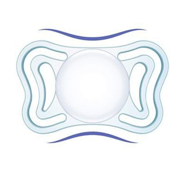 Chicco Physio Forma Light szilikon cumi 2 db, 6-16 hó kék