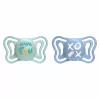 Chicco Physio Forma® Light 6-16hó cumi 2db sterilizálható tok - kék