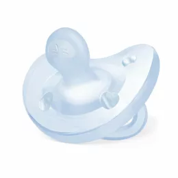   Chicco Physio Soft szilikon cumi 0-6 hó (1 db) - világoskék