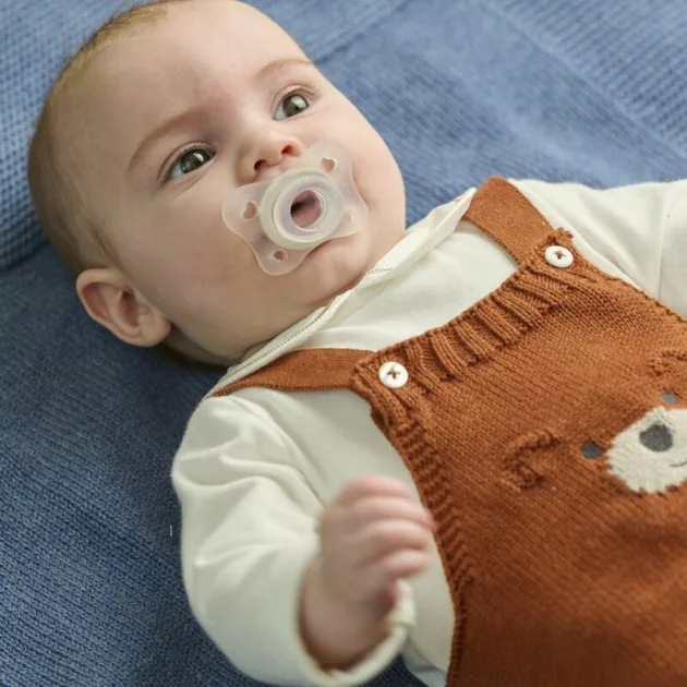 Chicco Mini Soft cumi 0-2 hó, 2 db - rózsaszín
