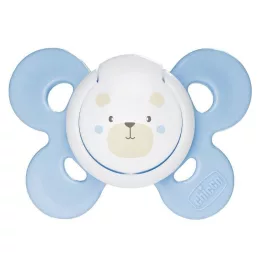 Chicco Physio Comfort szilikon cumi, 1db, 0-6 hó, kék