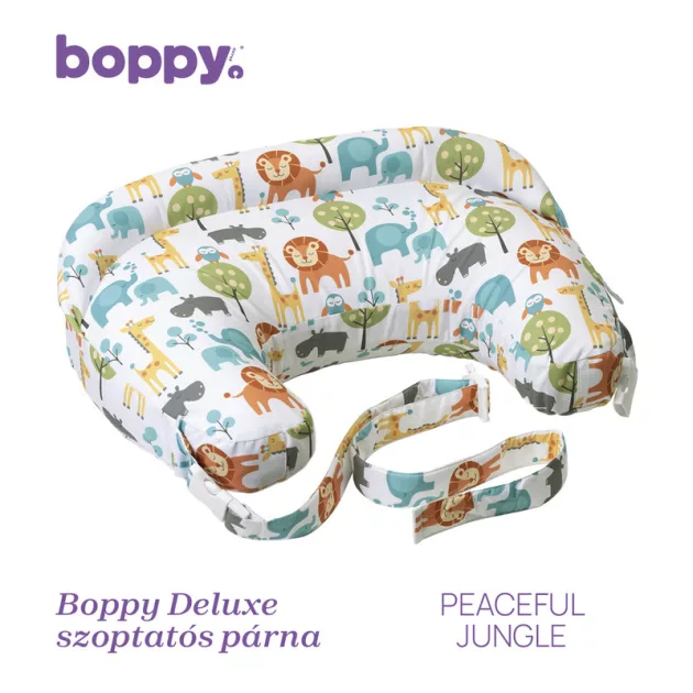 Chicco Boppy Deluxe szoptatós párna formatartó töltettel