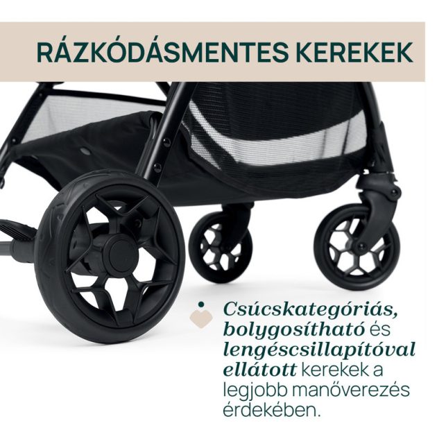 Chicco GLEE babakocsi 0-22 kg - Uneven Black