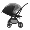 Maxi-Cosi Leona2 babakocsi 0-22 kg bővíthető mózessel és hordozóval - fekete