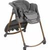 Maxi-Cosi Minla PLUS etetőszék 60 kg-ig kétféle ülőrésszel 0-14 év - Elegance Graphite