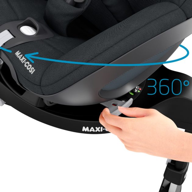 Maxi-Cosi FamilyFix 360 újszülött kortól  kb. 4 éves korig, 40-105 cm