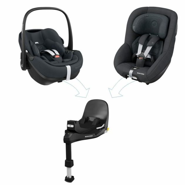 Maxi-Cosi Familyfix 360 Pro SlideTech i-Size rögzítőtalp 40 - 105 cm, 0-4 év Black