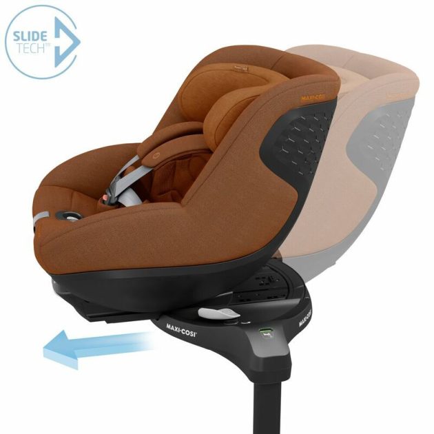 Maxi-Cosi Pearl 360 Pro SlideTech gyerekülés 61 - 105 cm-ig Authentic Cognac