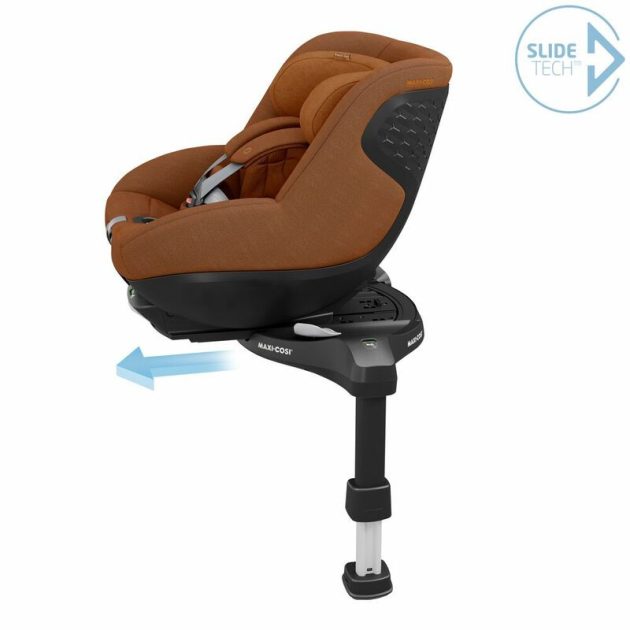 Maxi-Cosi Pearl 360 Pro SlideTech gyerekülés 61 - 105 cm-ig Authentic Cognac