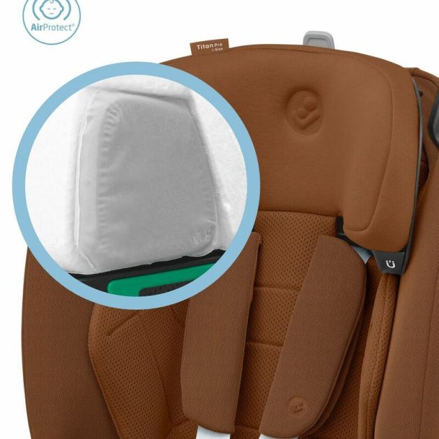 Maxi-Cosi Titan Pro i-Size - G-Cell, AirPortect gyerekülés 15 hó–12 év, 76-150 cm Authentic Cognac