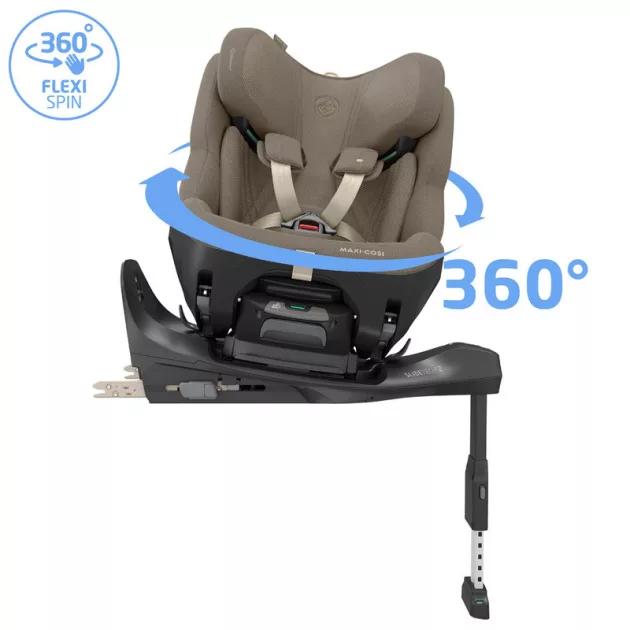Maxi-Cosi Pearl XL Slide Pro 61-150 cm gyerekülés SlideTech®2 csúszótalpas