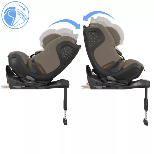 Maxi-Cosi Pearl XL Slide Pro 61-150 cm gyerekülés SlideTech®2 csúszótalpas