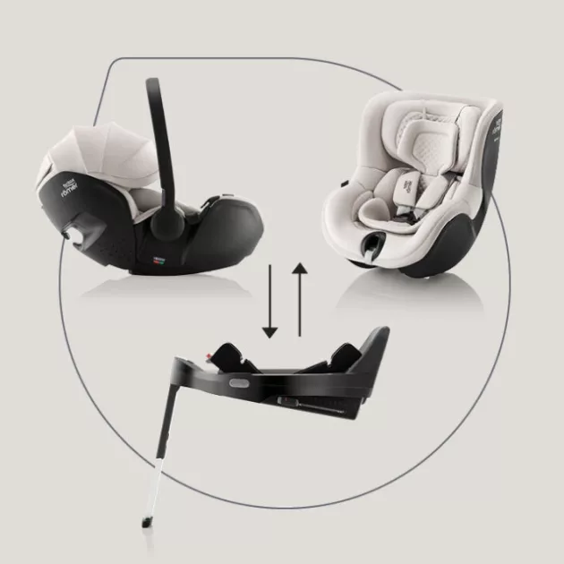 Britax Römer hordozó Baby-Safe Pro Vario Base 5Z bundle Lux - Onyx Black