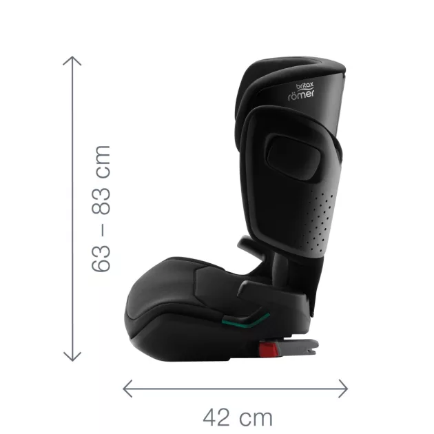 Britax Römer Kidfix M i-Size gyerekülés - Space Black