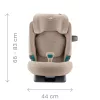 Britax Römer Safefix gyerekülés 100-150 cm - Deep Black