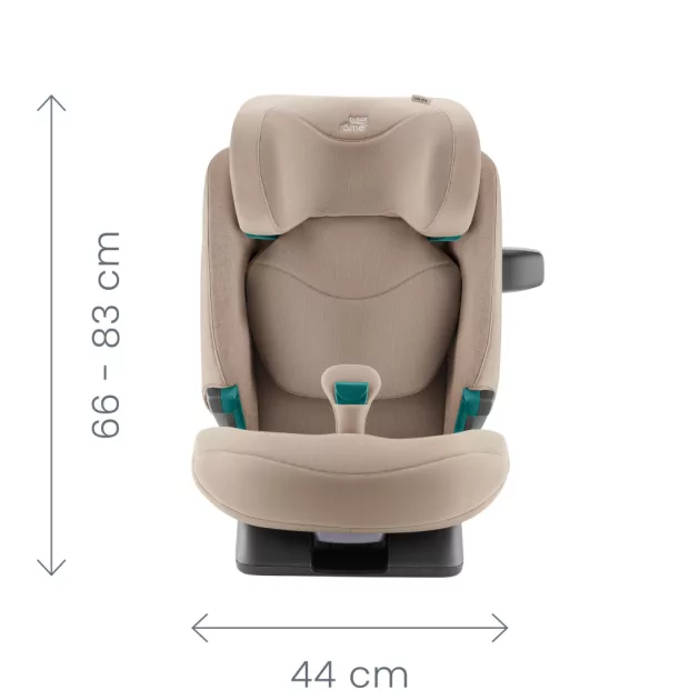 Britax Römer Safefix gyerekülés 100-150 cm - Carbon Black