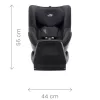 Britax Römer gyerekülés Dualfix M Plus - Midnight Grey