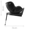 Britax Römer gyerekülés Dualfix M Plus - Midnight Grey