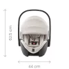 Britax Römer hordozó Baby-Safe Pro Vario Base 5Z bundle Lux - Warm Caramel