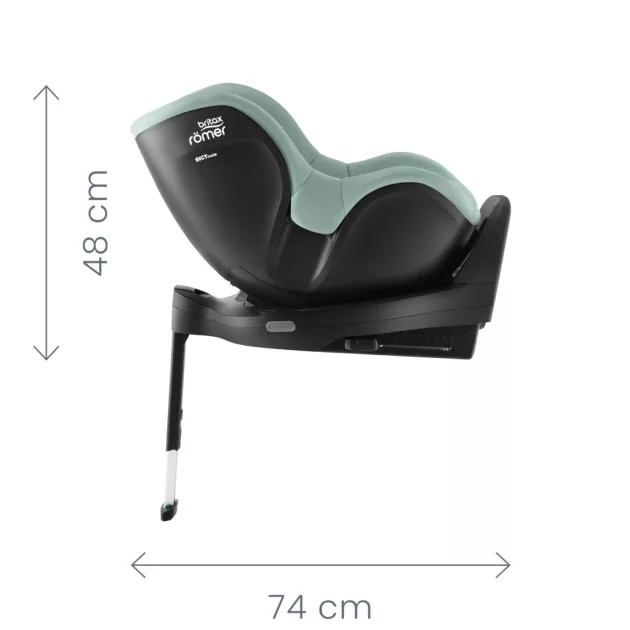 Britax Römer gyerekülés Dualfix 5Z Classic - Deep Black