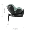 Britax Römer gyerekülés Dualfix 5Z Style - Carbon Black