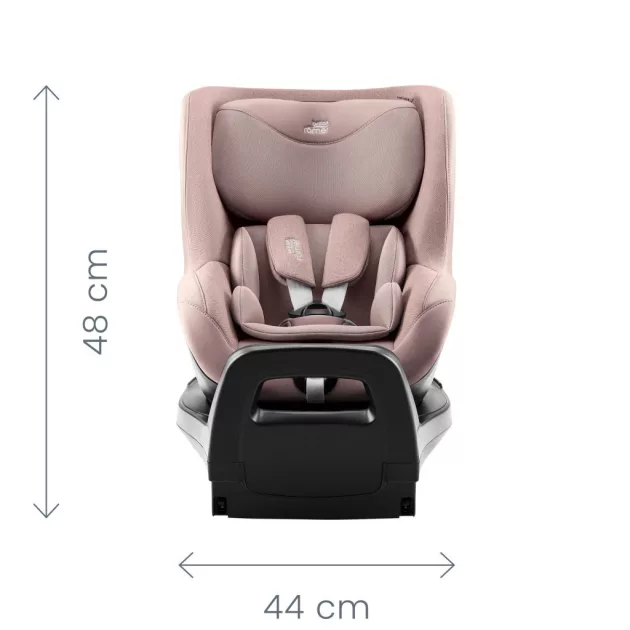 Britax Römer gyerekülés Dualfix Pro Style - Dusty Rose