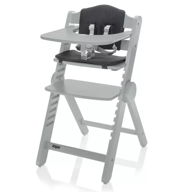 Zopa Clipp & Clapp fa etetőszék Grey