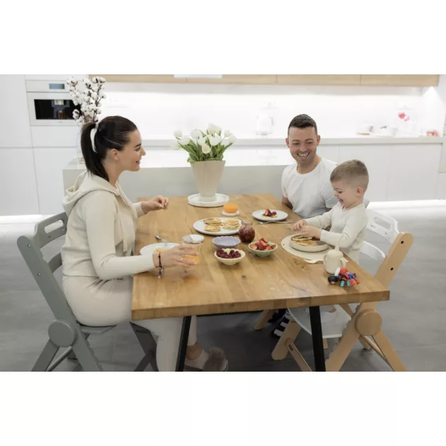 Zopa Clipp & Clapp fa etetőszék Grey