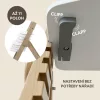 Zopa Clipp & Clapp fa etetőszék - Black