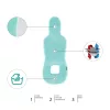 Zopa Lélegző autósülés párna Breeze sc. 0+ Aquatic Green
