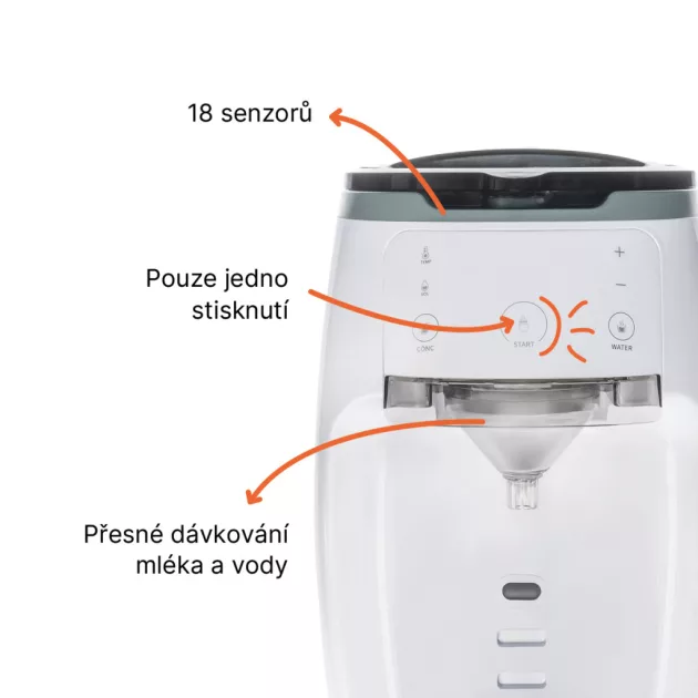 Zopa Formula milk maker Babyccino White