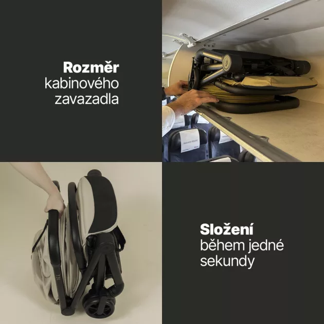 Zopa Jet sport babakocsi - Latte Beige