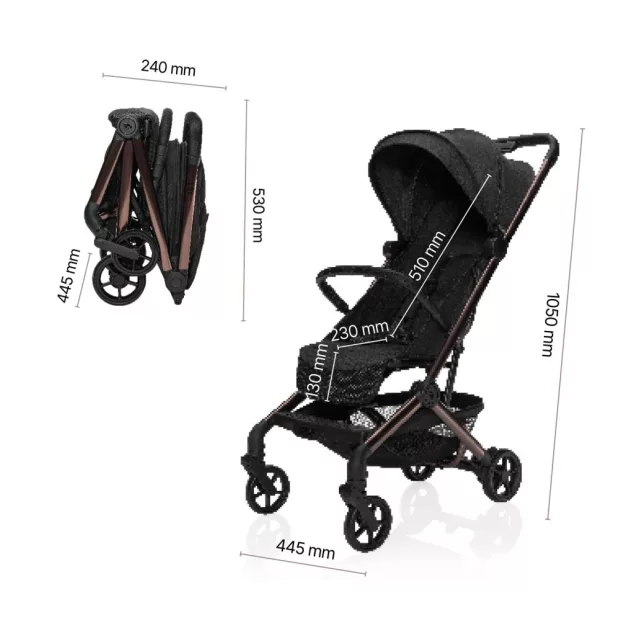 Zopa Jet sport babakocsi - Quartz Beige