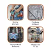 Zopa Pack&Ride gyermek gurulós bőrönd - Safari