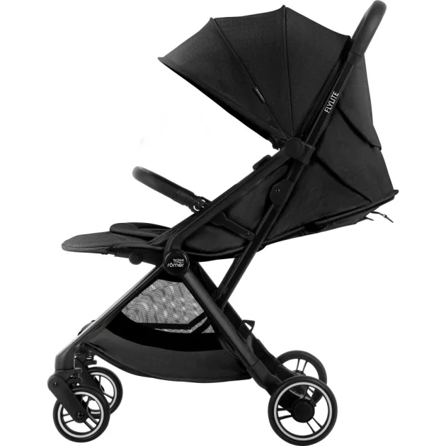 Britax Römer Set Stroller FLYLITE + free travel bag Carbon Black