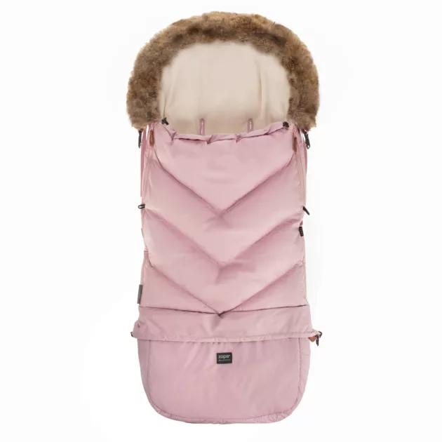 Zopa Fluffy Combi téli bundazsák - Old Pink