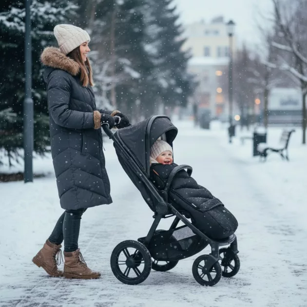Zopa Fluffy Combi téli bundazsák - Old Pink