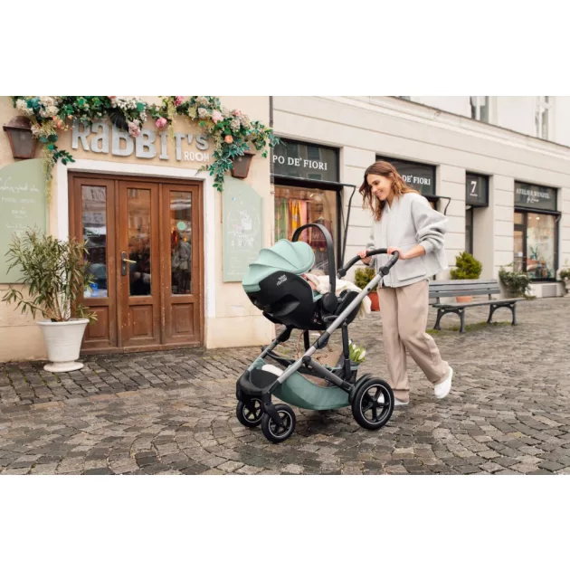 Britax Römer set multifunkciós babakocsi Smile 5Z + mózeskosár Space Black