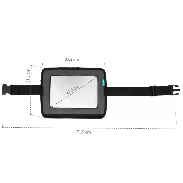 Zopa 2in1 visszapillantó és tablettartó