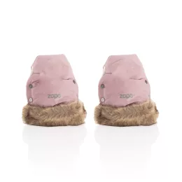 Zopa Fluffy 2 téli kesztyű babakocsira, old pink Old Pink