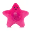Zopa Plüss csillag égbolt projektorral, pink Pink