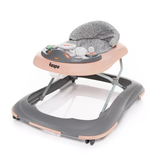 Zopa Fiesta bébikomp, Grey/Pink Grey/Pink