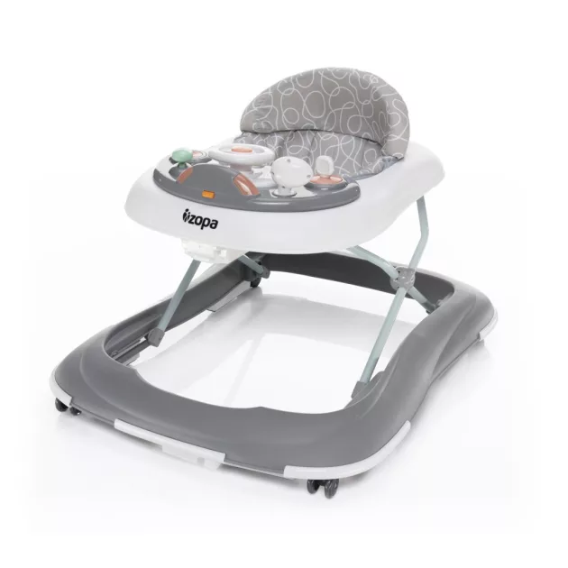 Zopa Fiesta bébikomp, Grey/White Grey/White