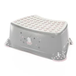   Zopa Unikornis fellépő WC-hez/mosdóhoz, szürke/pink Grey/Pink