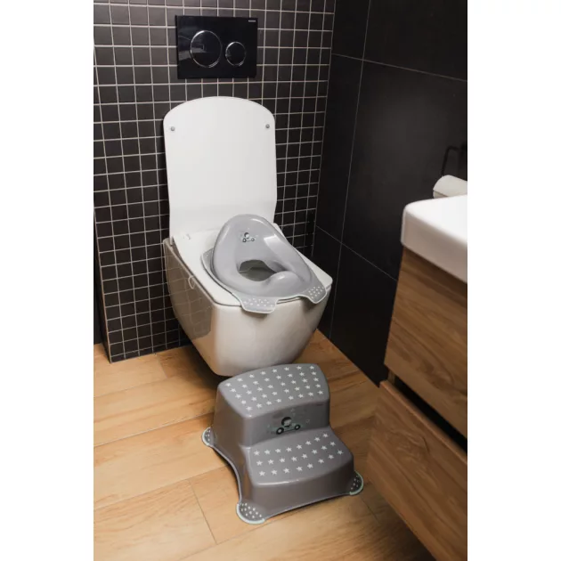 Zopa Unikornis fellépő WC-hez/mosdóhoz, szürke/pink Grey/Pink