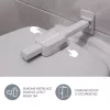 Zopa WC zár 1 db White