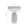 Zopa Hűtőzár biztosítóval 1 db White