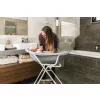 Zopa Hold 84 cm-es kád dugóval, fehér White