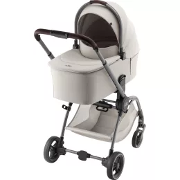   Britax Römer Rio Comfort Core Set 3in1: multifunkciós babakocsi + mózeskosár + Baby-Safe Core hordozó - Soft Taupe