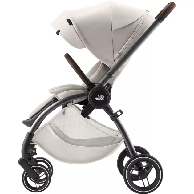 Britax Römer Rio Comfort Core Set 3in1: multifunkciós babakocsi + mózeskosár + Baby-Safe Core hordozó - Soft Taupe
